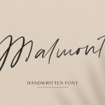 Malmont Font Poster 1