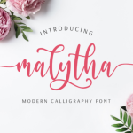 Malytha Font Poster 1