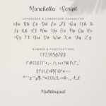 Marchetta Script Font Poster 7