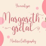 Margareth Gretal Font Poster 1