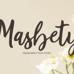 Masbety Font Poster 1