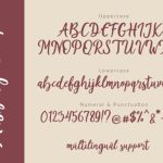 Masbety Font Poster 9