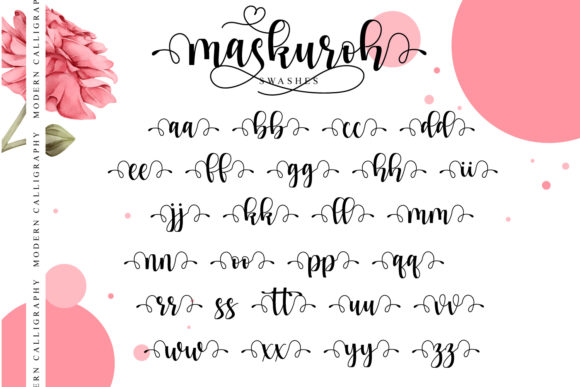 Maskuroh Font Poster 9