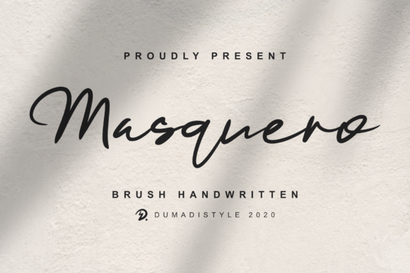 Masquero Font Poster 1