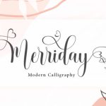 Merriday Font Poster 1