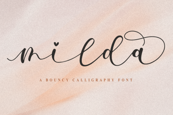 Milda Font Poster 1