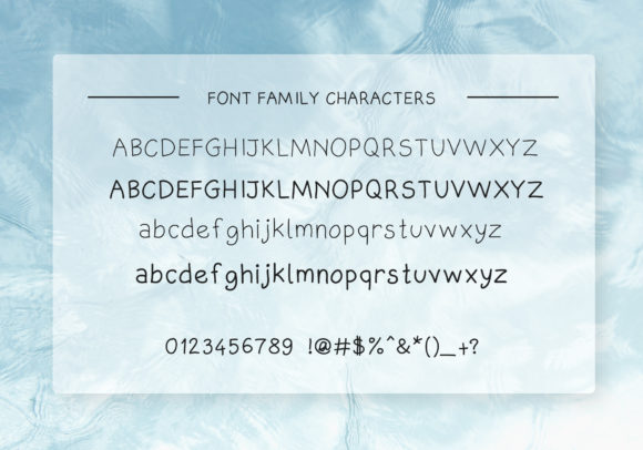 Minibubble Font Poster 2