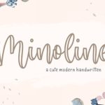 Minoline Font Poster 1