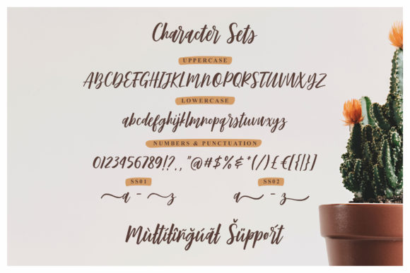 Mirabelle Font Poster 5