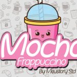 Mocha Frappuccino Font Poster 1