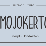 Mojokerto Font Poster 2