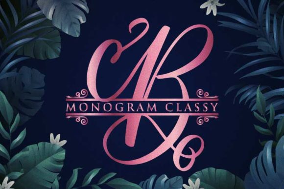 Monogram Classy Font