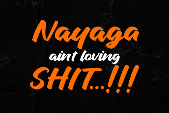 Nayaga Font Poster 6