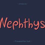 Nephthys Font Poster 1