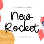 New Rocket Font Poster 1