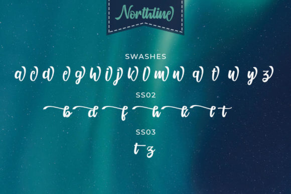 Northline Font Poster 11