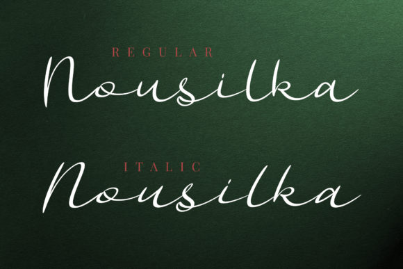 Nousilka Font Poster 5