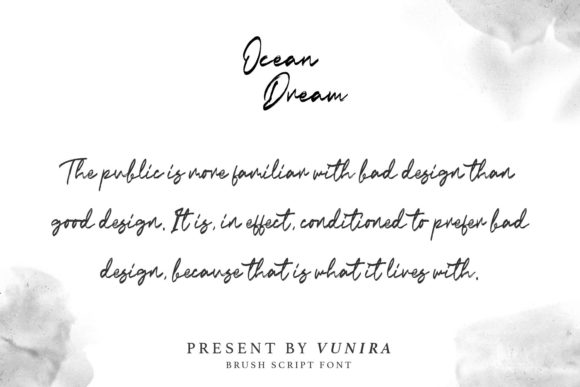 Ocean Dream Font