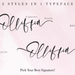 Olliffia Font Poster 8