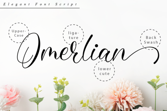 Omerlian Font Poster 10