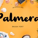 Palmera Font Poster 1