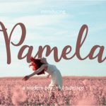 Pamela Font Poster 1