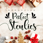 Perfect Stenlies Font Poster 1