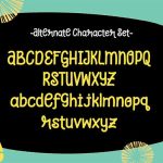 Pineapple Grass Font Poster 3