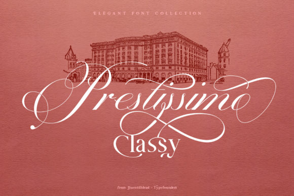 Prestissimo Classy Font Poster 1