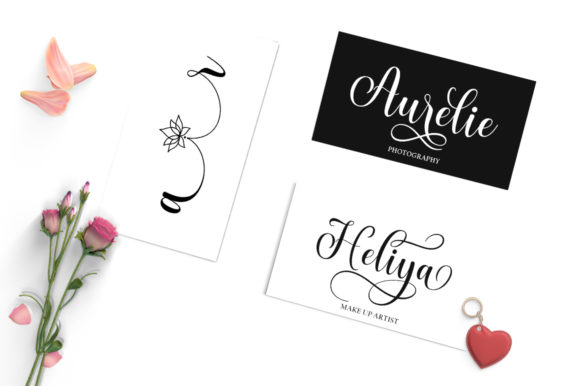 Pretty Heart Font Poster 7