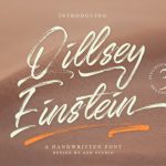 Qillsey Einstein Font Poster 1