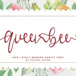 Queenbee Font Poster 1