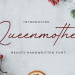 Queenmother Font Poster 1