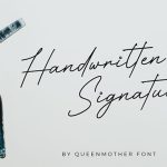 Queenmother Font Poster 6