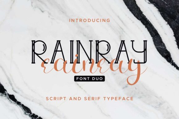 Rainray Font Poster 1