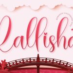 Rallisha Font Poster 1