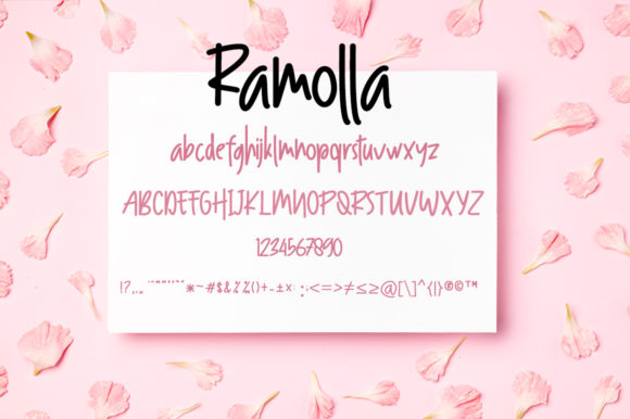 Ramolla Font Poster 8