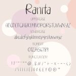 Ranita Font Poster 3