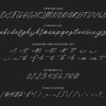 Rattini Signature Font Poster 9