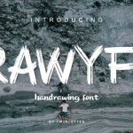 Rawyfi Font Poster 1