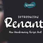 Renanty Font Poster 1