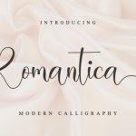 Romantica Font Poster 1