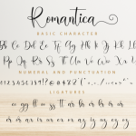 Romantica Font Poster 11