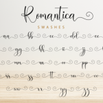 Romantica Font Poster 12