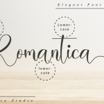 Romantica Font Poster 10