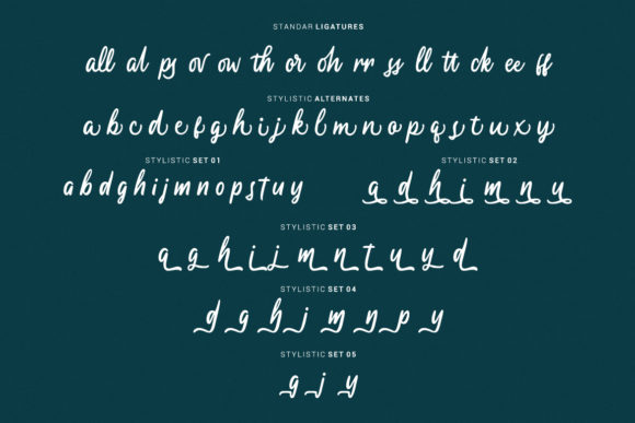 Rossegenia Font Poster 5