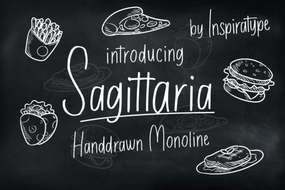 Sagittaria Font Poster 1