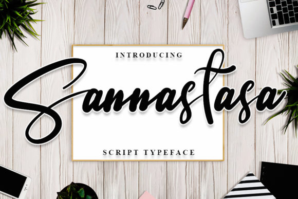 Sannastasa Font Poster 1