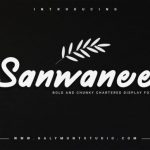 Sanwanee Font Poster 1