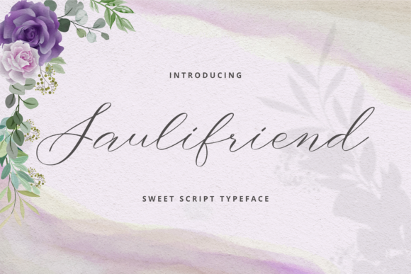 Saulifriend Font Poster 1